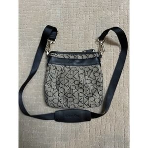 Calvin Klein Crossbody Handbag Purse Small Monogram Print Women’s